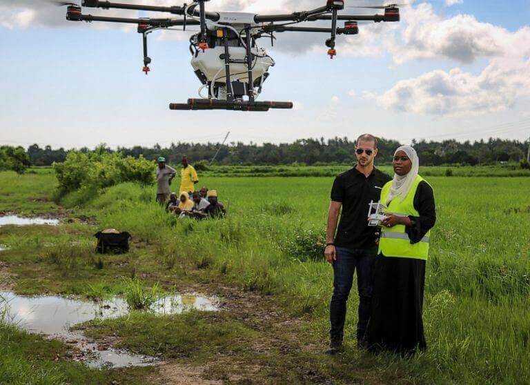 zanzibar testira dronove