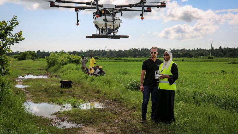 zanzibar testira dronove